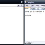 SysPad Is A Simple Folder And Notepad Utility