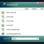neoSearch: A New Way To Search A PC